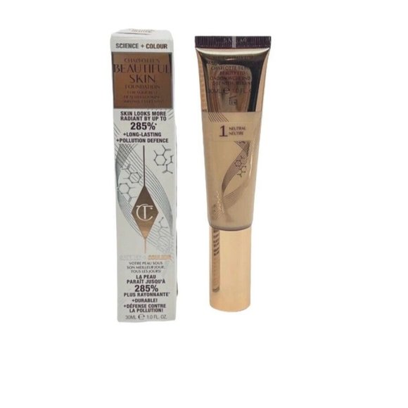 Charlotte Tilbury Other - Charlotte Tilbury Beautiful Skin Foundation 1 Neutral 1.0 fl oz New In Box